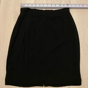 Banana Republic Fully Lined Black Skirt